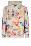PALM ANGELS PALM ANGELS PAINTED EFFECT HOODIE