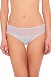 Natori Cherry Blossom Girl Brief Panty In Pearl Blue
