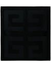 Givenchy Cotton Beach Towel In Black