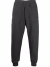 ALEXANDER MCQUEEN TAPERED COTTON TRACK PANTS