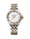 RAYMOND WEIL WOMEN'S TANGO DIAMOND & MOTHER-OF-PEARL STAINLESS STEEL BRACELET WATCH