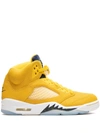 Jordan Air  5 Retro Pe Sneakers In Gelb