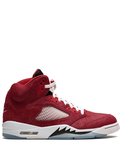 Jordan 5 High-top Sneakers In Rot