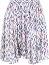 Isabel Marant Étoile Isabel Marant Etoile Assia Mini Skirt In Nude
