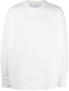 Y-3 Crewn-neck Sweatshirt In Weiss