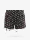 Alexander Wang T T By Alexander Wang Striped Shirt With Embroidered Logo In Black