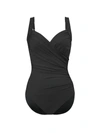 Miraclesuit Swim Women's Must Haves Sanibel One-piece Swimsuit In Black