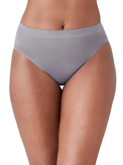 Wacoal B-smooth Hi Cut Brief Underwear 834175 In Silver Sconce