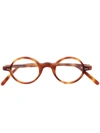 Epos Round-frame Tortoiseshell Glasses In Brown