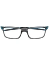 Oakley Rectangle-frame Glasses In Grey