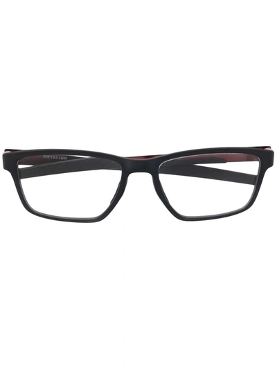 Oakley Rectangle-frame Glasses In Grey