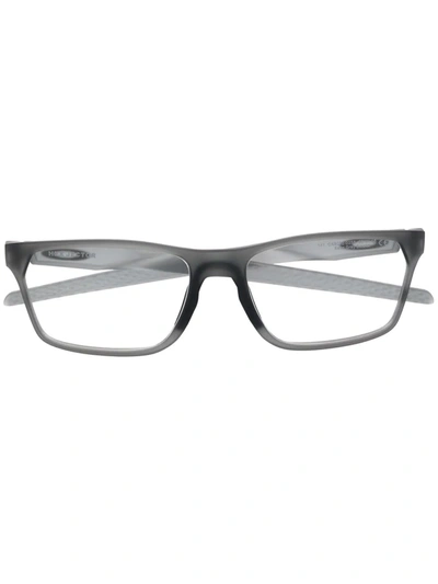 Oakley Rectangle-frame Glasses In Grey