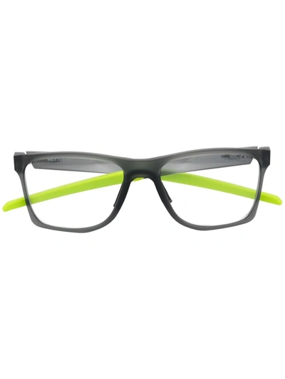 Oakley Rectangle-frame Glasses In Grey