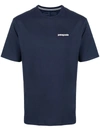 Patagonia P-6 Logo Responsibili T-shirt - Navy In Blue