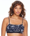 Calvin Klein Ck One Bralette In Black Fashion