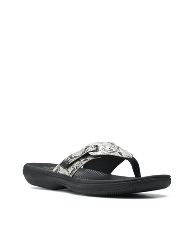 Clarks Women's Cloudsteppers Brinkley Jazz Sandals Women's Shoes In Black