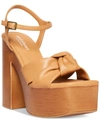 Cool Planet By Steve Madden Jilly Platform Sandal In Tan