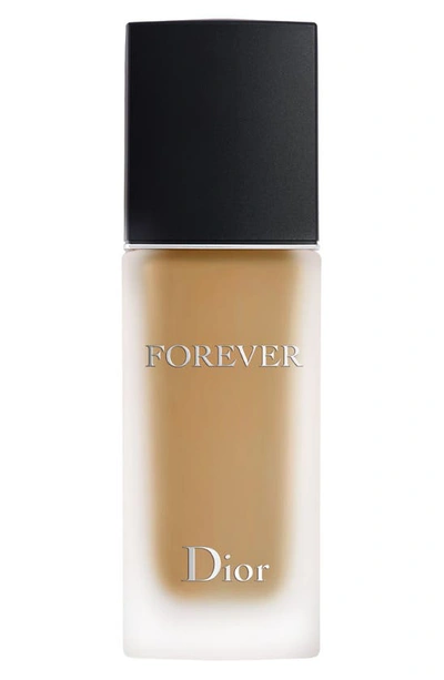 Dior Forever Matte Skincare Foundation Spf 15 In 4 Warm Olive
