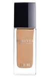 Dior Forever Skin Glow Hydrating Foundation Spf 15 In 3 Warm Peach