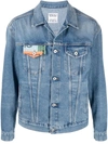 Marcelo Burlon County Of Milan Marcelo Burlon  Bandana Jacket In Blue