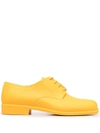 Maison Margiela Tabi Lace-up Shoes Yellow