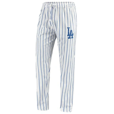 CONCEPTS SPORT CONCEPTS SPORT WHITE/ROYAL LOS ANGELES DODGERS VIGOR LOUNGE PANT