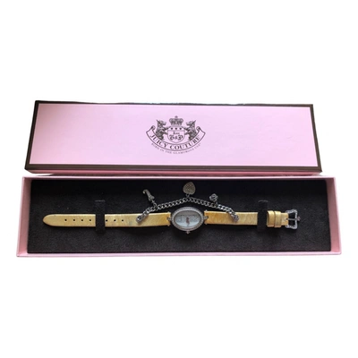 Pre-owned Juicy Couture Watch In Gold