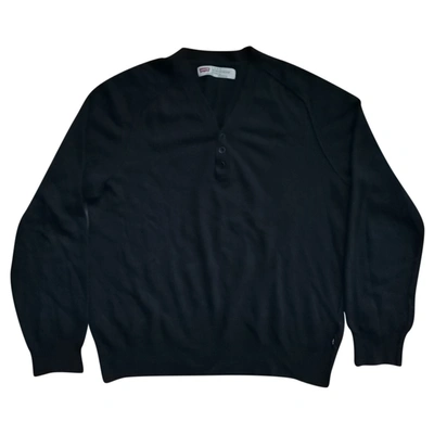 Pre-owned Levi's Cashmere Pull In Black