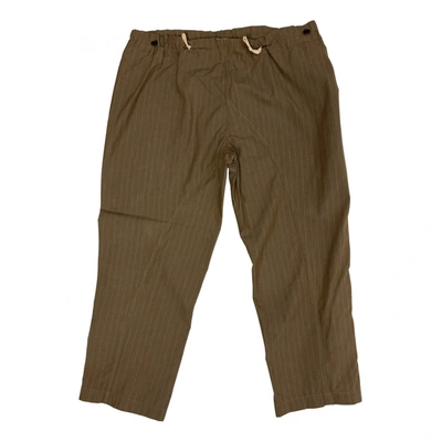 Pre-owned Marni Chino Pants In Beige