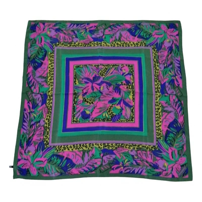Pre-owned Missoni Silk Handkerchief In Multicolour