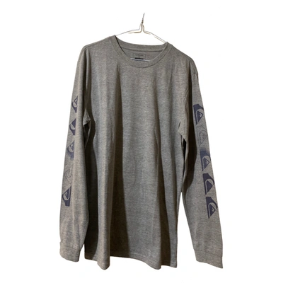 Pre-owned Quicksilver T-shirt In Grey
