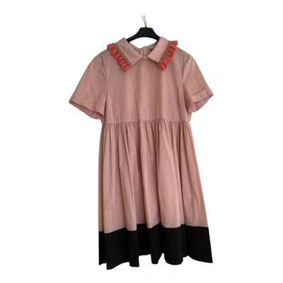 Pre-owned L'autre Chose Mid-length Dress In Pink