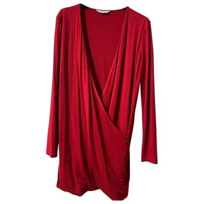 Pre-owned Pierre Balmain Tunic In Red