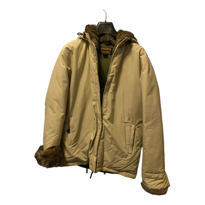 Pre-owned Woolrich Caban In Green