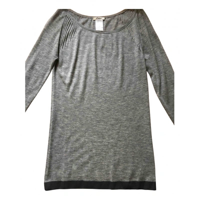 Pre-owned Chloé Cashmere Jumper In Grey