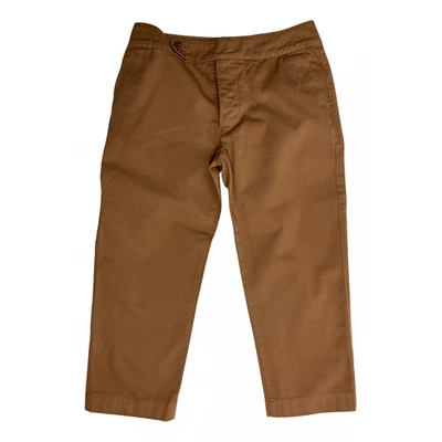 Pre-owned Marni Chino Pants In Brown