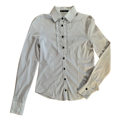 Pre-owned Daniele Alessandrini Shirt In White