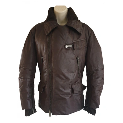 Pre-owned Ermanno Scervino Coat In Brown