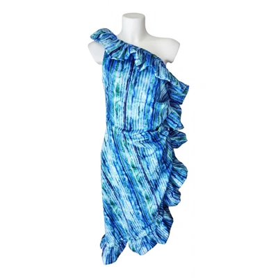 Pre-owned Ainea Maxi Dress In Blue