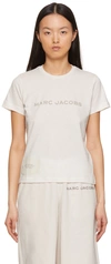 MARC JACOBS OFF-WHITE 'THE T-SHIRT' T-SHIRT