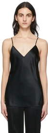 Joseph Black Silk Clea Camisole In 0010 Black