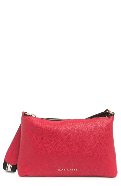 Marc Jacobs The Cosmo Leather Crossbody Bag In Barbados Cherry