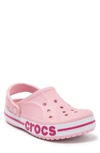 Crocs Bayaband Clog In Petal Pink/ Candy Pink