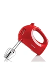 Ovente 5-speed Ultra Power Hand Mixer With Free Storage Case In Red