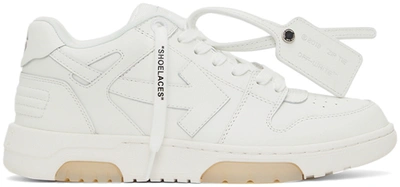 Off-white Out Of Office Calf Leather White White In White