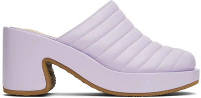 Osoi Purple Tobee Mule Heels In Lavender