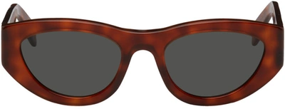 Marni Rainbow Mountains Blonde Havana Unisex Sunglasses