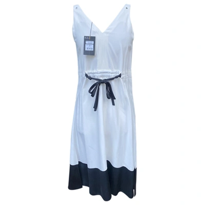 Pre-owned By Malene Birger Maxi Dress In White