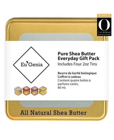 Eu'genia Shea Multi-purpose Face, Body, Hair Shea Butter Moisturizing Gift Pack