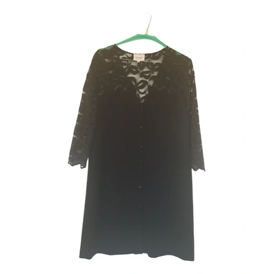 Pre-owned Sézane Mini Dress In Black
